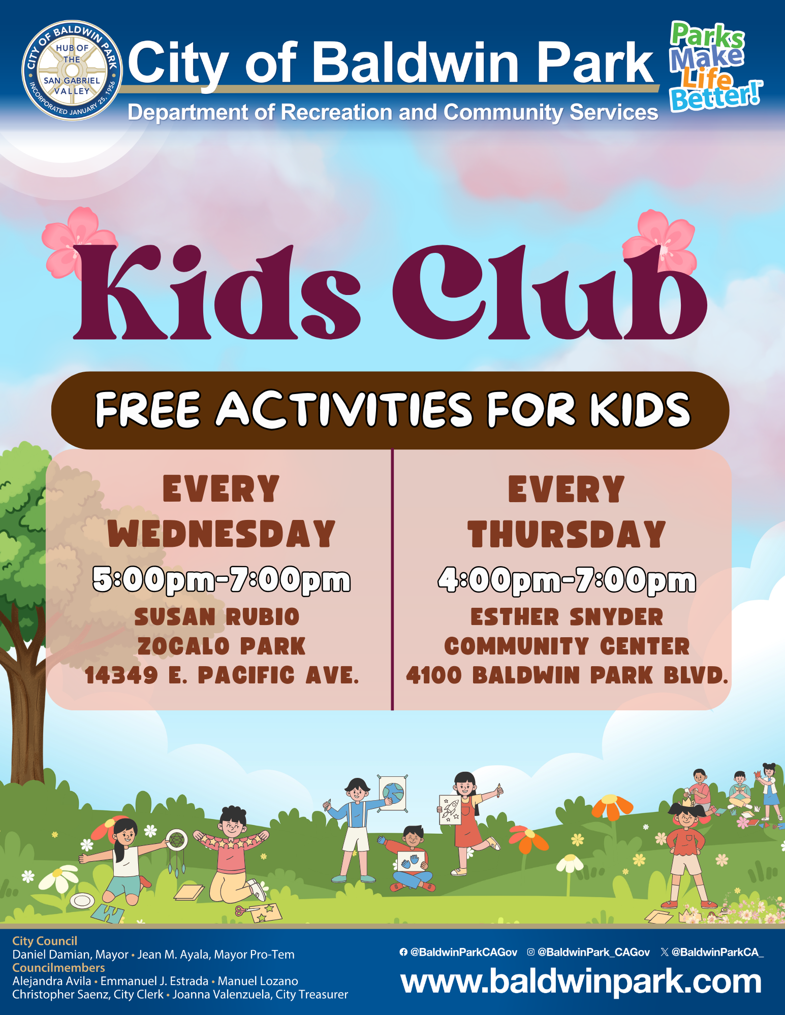 Kids Club (Flyer)