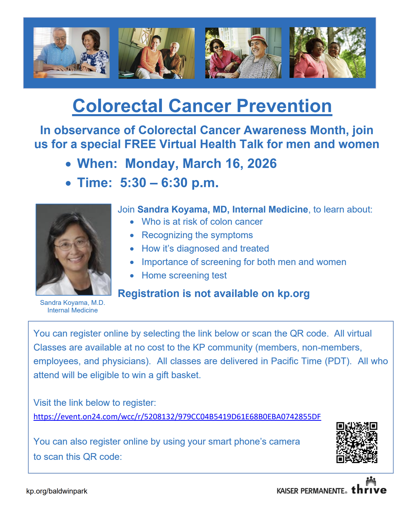 KP Colorectal Cancer Prevention March 2026 English
